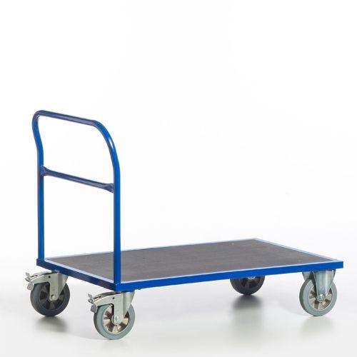 Chariot à barre de poussée lourde Rollcart (1320×800), capacité de charge : 1200 kg, 02-1308