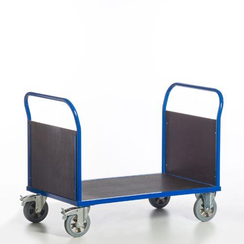 Rollcart wagon lourd à double fond (2170×800), capacité de charge : 1200 kg, 02-1350