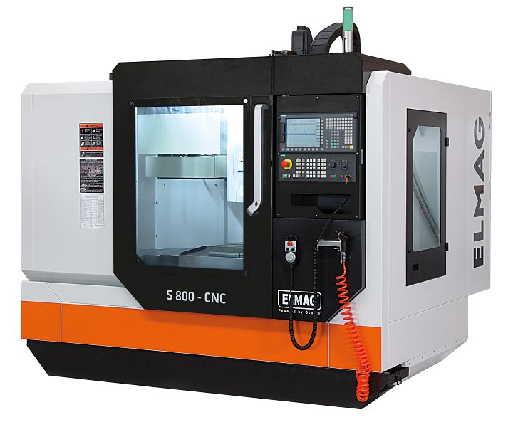 Centre d’usinage CNC ELMAG 3 axes, modèle S800-CNC, 84012