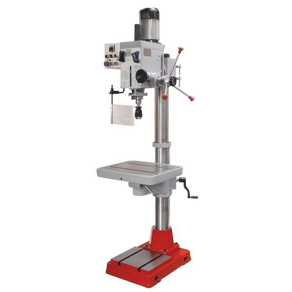 Perceuse à engrenage Holzmann avec table de perçage XL, hauteur : 2120 mm, ZS40HS_400V