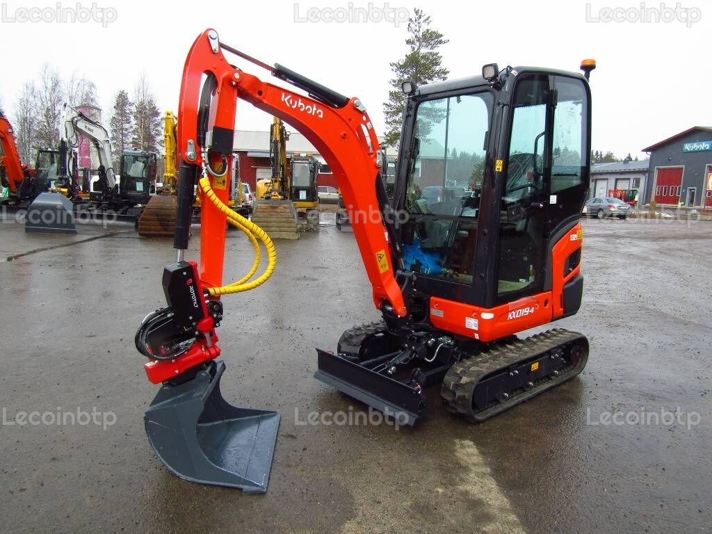 Mini-pelle KUBOTA KX019-4 UUSI neuve