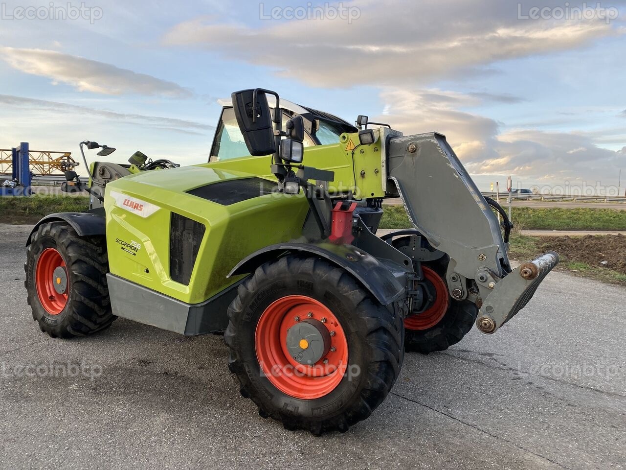 CHARIOT TÉLESCOPIQUE Claas SCORPION 756 VarioPower-Plus