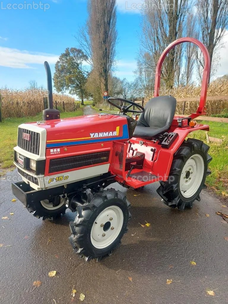 MICRO TRACTEUR Yanmar 18cv 4×4 NOUVEAU remis à neuf