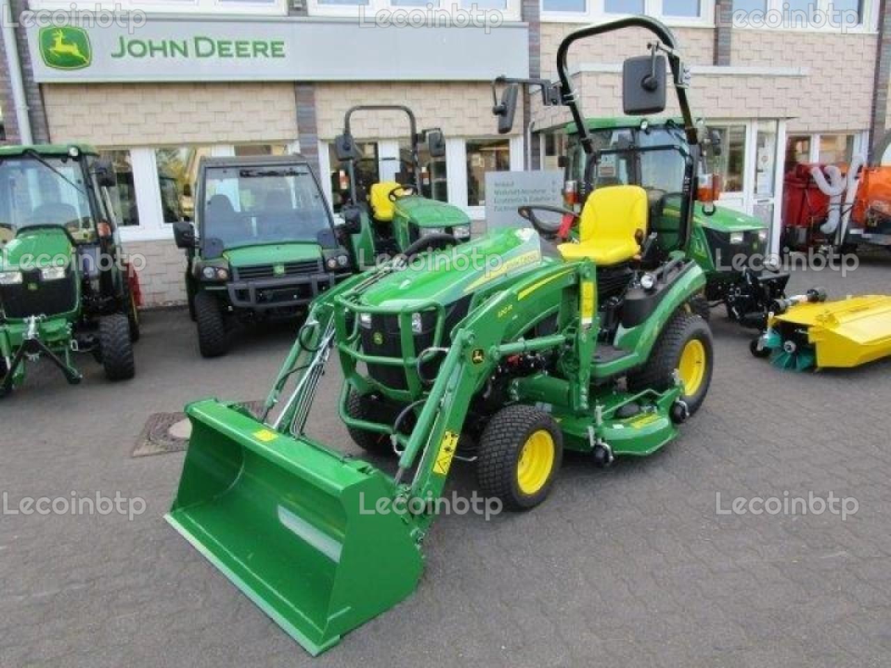 MICRO TRACTEUR John Deere 1026r mw 54 fl120r