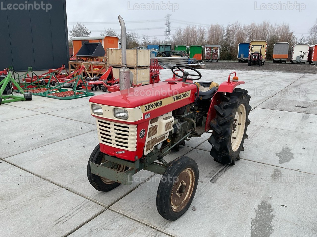 MICRO TRACTEUR Zen-Noh  Yanmar YM2000