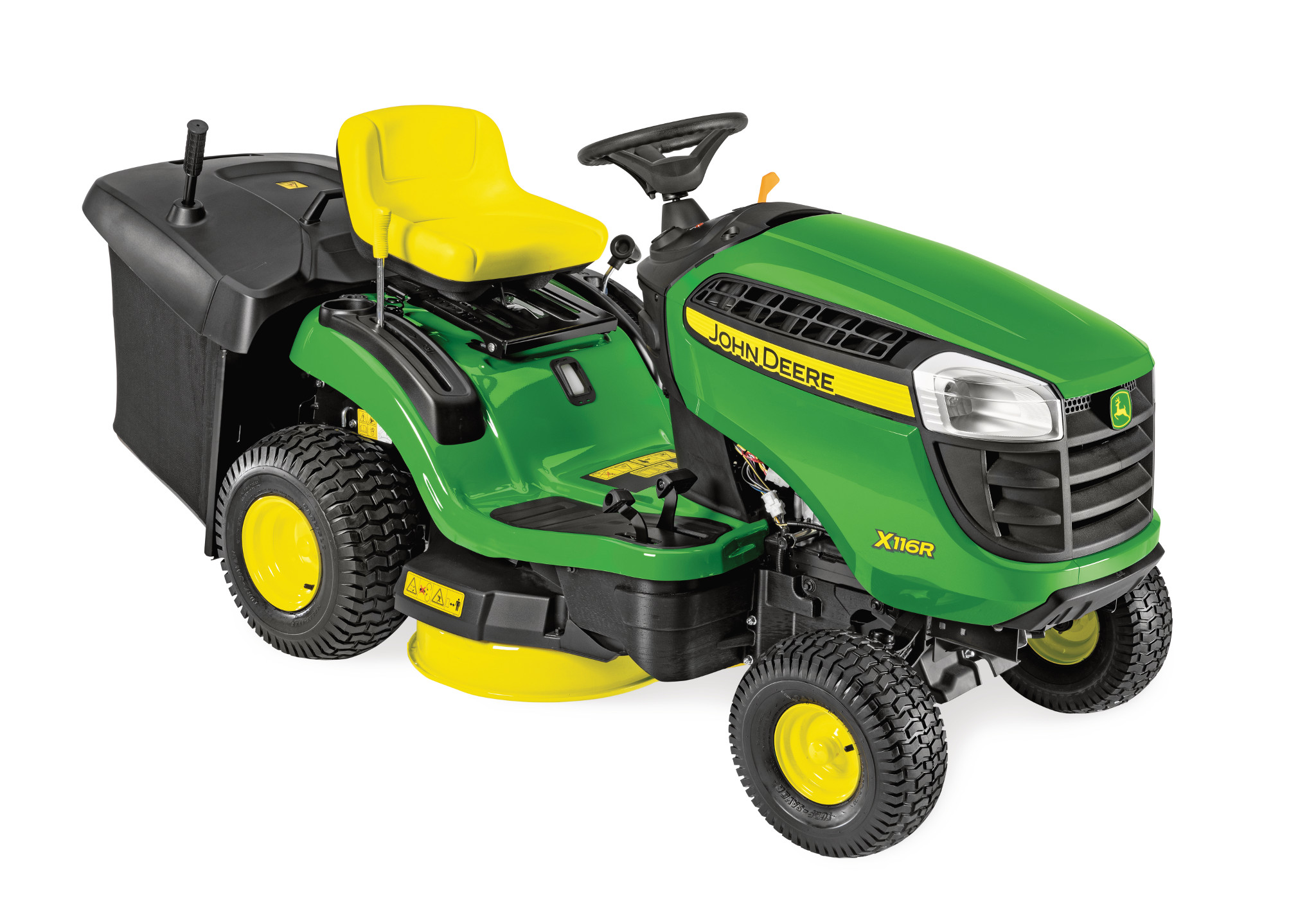 Tondeuse autoportée à ramassage John Deere X116R