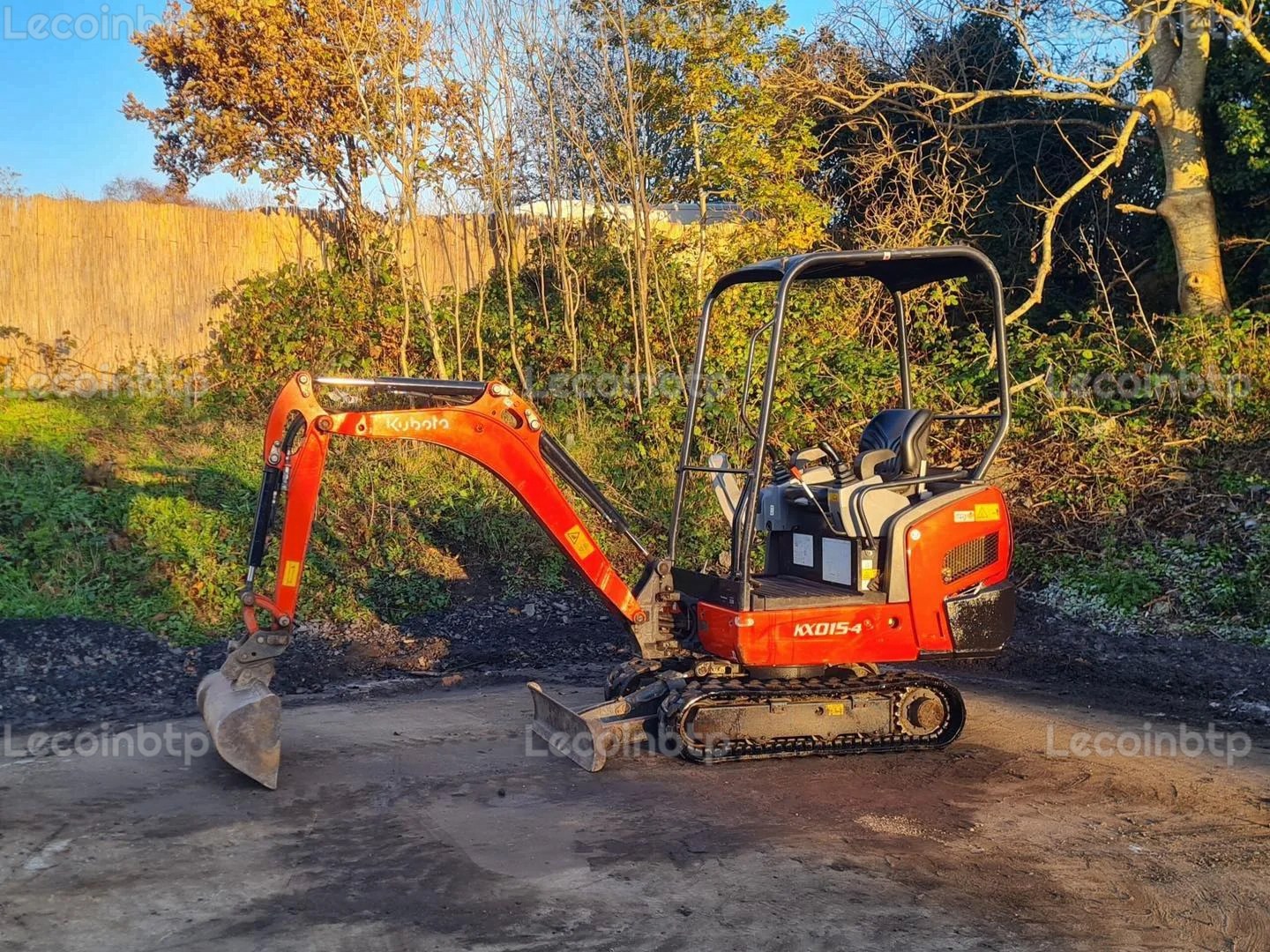 Mini-Pelle Kubota kx015-4